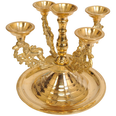 Base de lampe de table dorée 7 po
