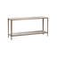 Oblique 60'' W Marble Console Table