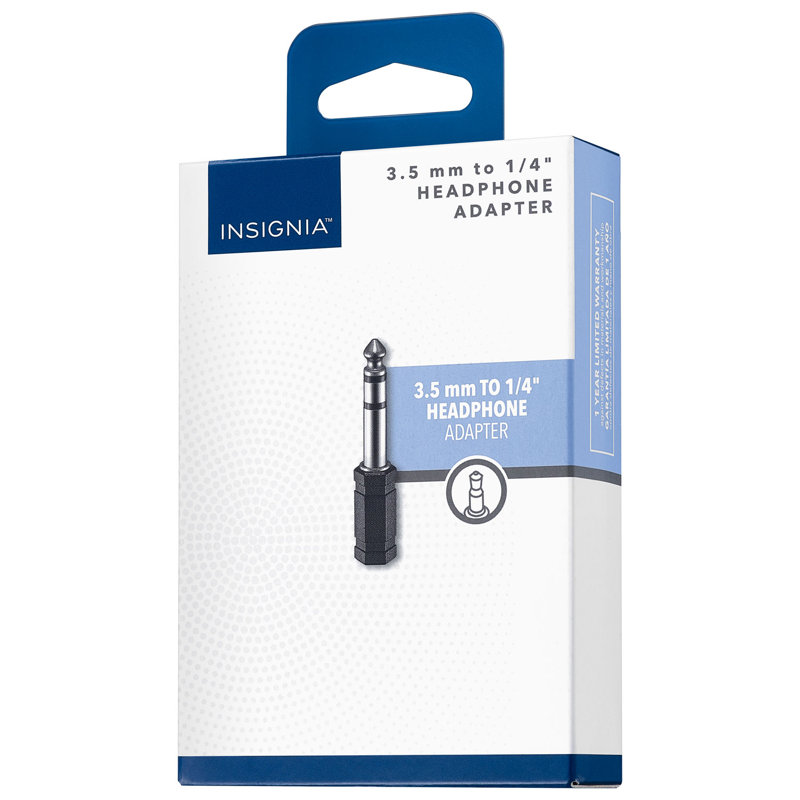 Insignia 3.5mm to 1/4" Headphone Adapter