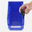 Bac de rangement en plastique (11 po x 5 po x 5 po), bac de rangement empilable et suspendu, bleu / rouge, paquet de 12, contenants empilables robustes pour l'organisation de placard, de cuisine, de bureau ou de garde-manger