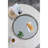 D18x2" Valentina Silver Round Mirror Tray,Large