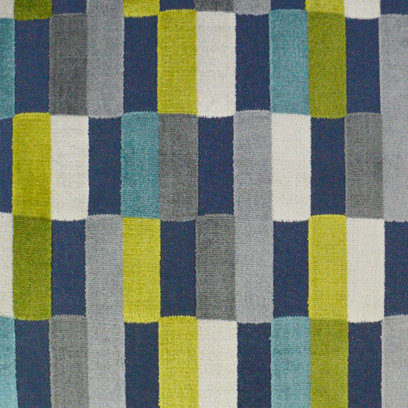 Mod Pop Geometric Throw Pillow, Mosaic, Bolster 14"H x 42"W