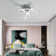 Cervone 3-Light 43cm LED Semi Flush Mount Ceiling Light