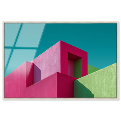 Aquamarine Angle II Print