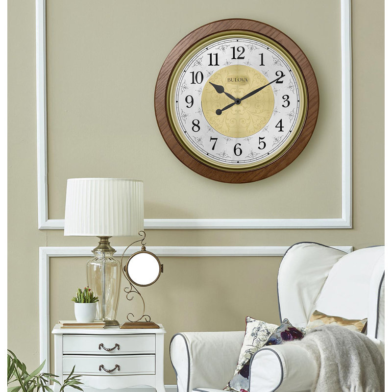 Manchester Wood Wall Clock