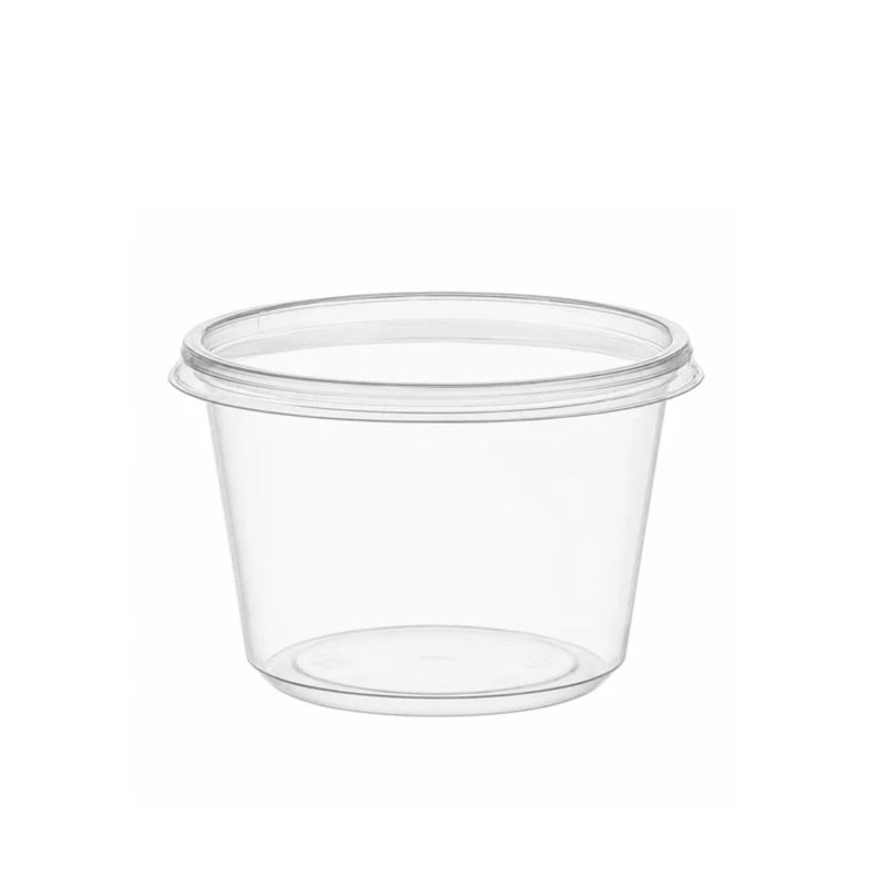 BPA-Free Deli Food Storage Containers with Lids, Microwave & Freezer Safe, 16 oz, 100 Count