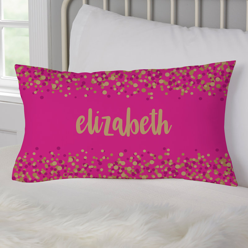 Polka Dots Throw Pillow, Yes