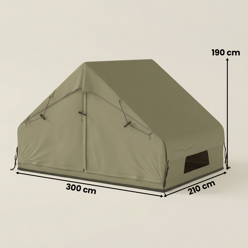 4 Person Tent, Army Green
