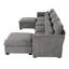 Canapé d'angle modulaire en U avec deux repose-pieds U_Style-129109533