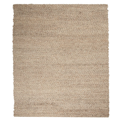 Riverstone Wool Area Rug in Brown