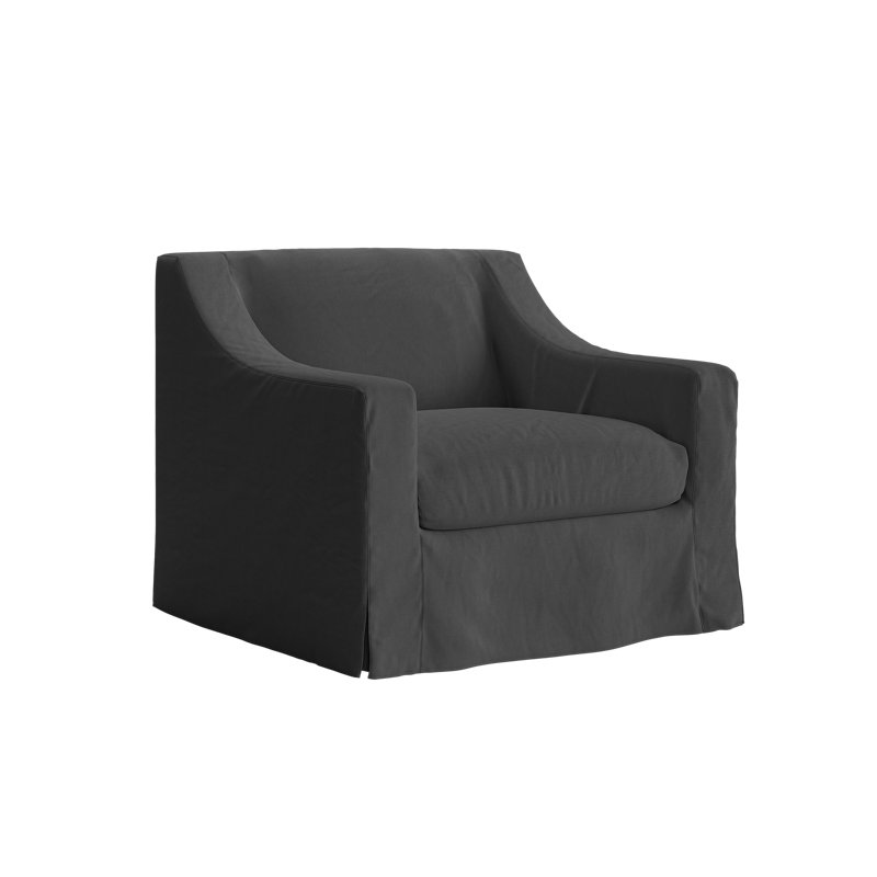 Evergreen Chair, Fog Hemp Blend