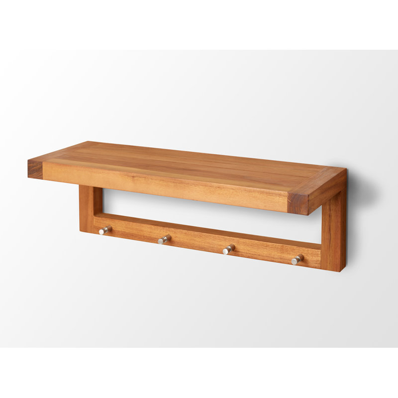 Adirondack Teak Bathroom Shelves
