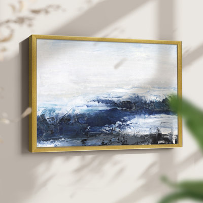 Mysterious Sea I -Framed Print - Restickable