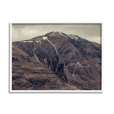 «Cloudy Mountain Peak Slic Giclee Art» par Lil 'Rue
