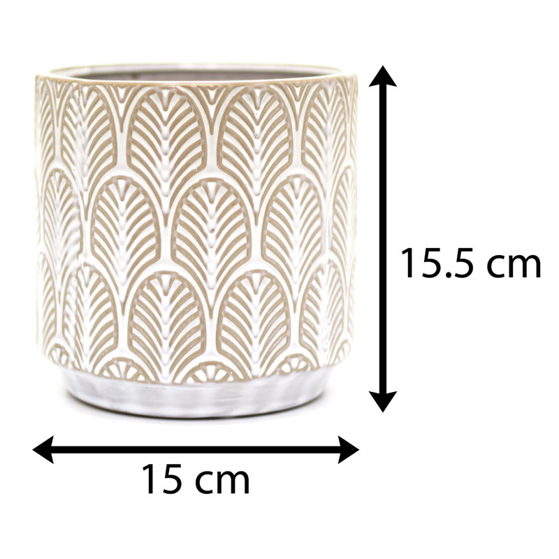 Assandra Ceramic Cachepot