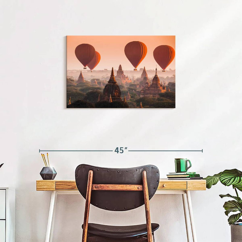 Montgolfières Mehar, H 20 po x l 30 po
