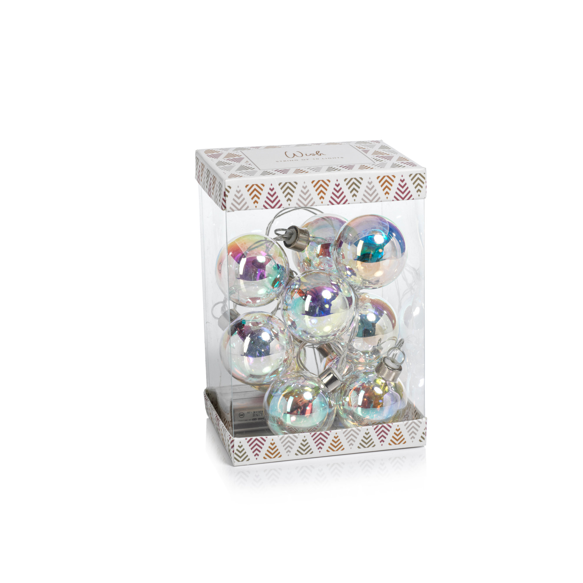68'' LED String Lights, Silver