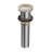 Moen Spring Loaded Push Button Bathroom Drain Assembly, Without Overflow-94431203