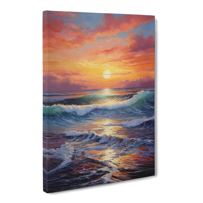 Seascape Informel - No Frame Print, 60cm H x 40cm W x 3cm D