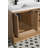55'' Double Bathroom Vanity with Quartz Top-95144137