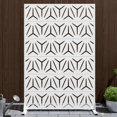 Metal Privacy Screen Fence Panel by Dovelina