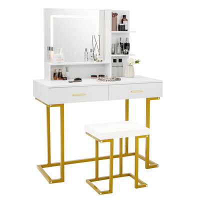 Dureau Dressing Table with Mirror