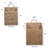Johann Solid Wood Wall Organizer with Wall Baskets