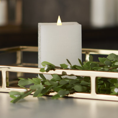 Bougie carrée classique sans flamme