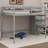 Jakema Full Size Loft Bed with Built-in Storage Wardrobe and Staircase-1011061224