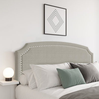 Richards Upholstered Panel Headboard by Andover Mills