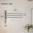 Wall-Mount Swivel Towel Bar With Hooks-119751706