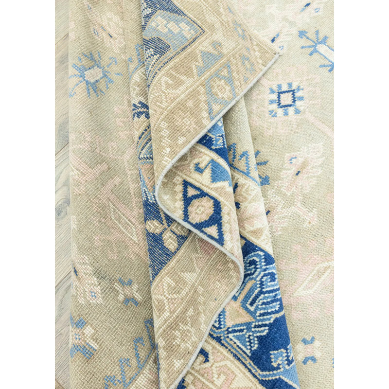 Tapis en laine tissé à la main Samir
