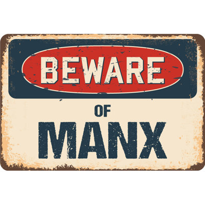 Beware of Manx Sign