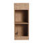 Armoire latérale de salle de bain 12 po, portes à fermeture douce, conception à fixation flottante (emballage KD)