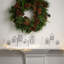 24" Artificial Lush Pine Pinecone Christmas Wreath, Green