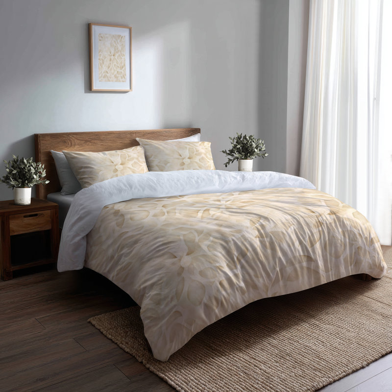 Ensemble de literie 3 pièces Boho - Ensemble de housse de couette et coussin décoratif
