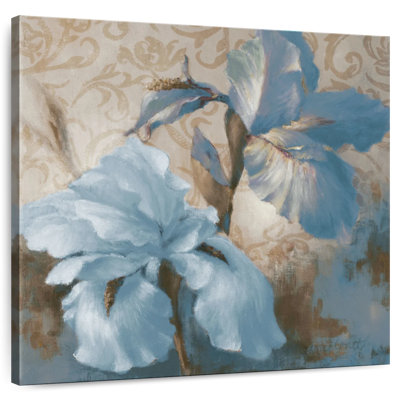 Harnek Soft Blue Blooms I
