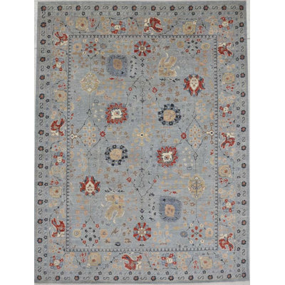 Transitional One-of-a-Kind Rectangle 8'11" X 11'10" Hand Knotted Area Rug
