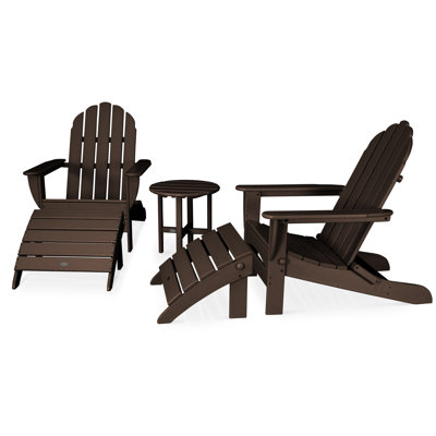 Ensemble décontracté surdimensionné classique 5 pièces POLYWOOD Adirondack