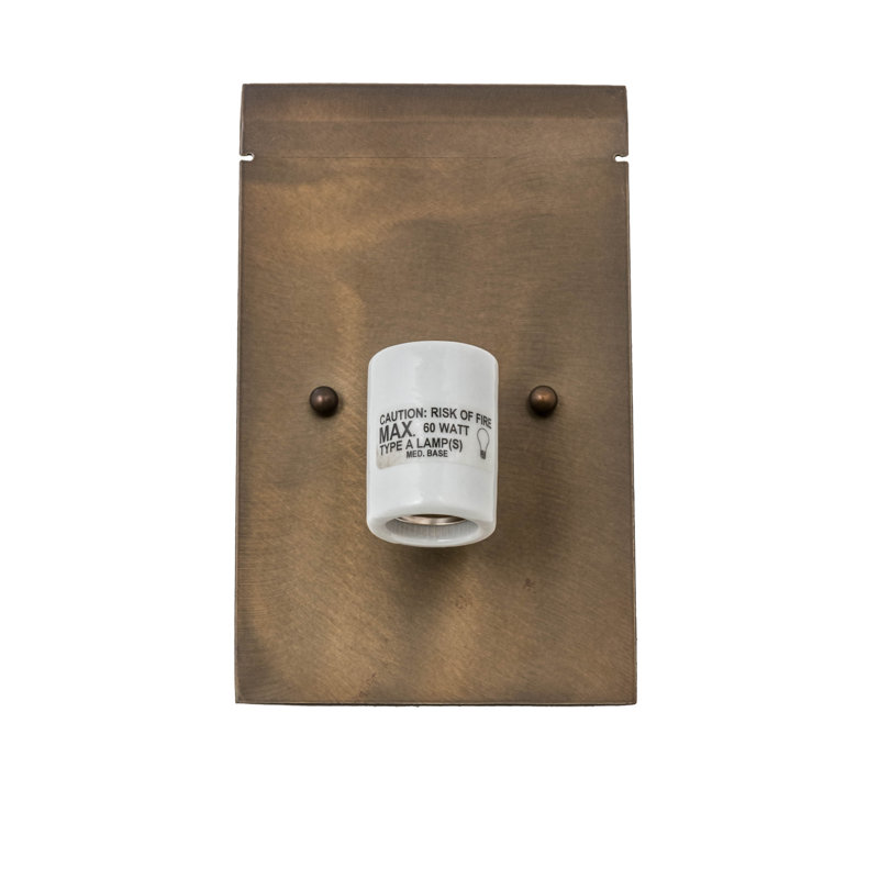 Rustic Lodge 1 - Light Flush Mounted Sconce