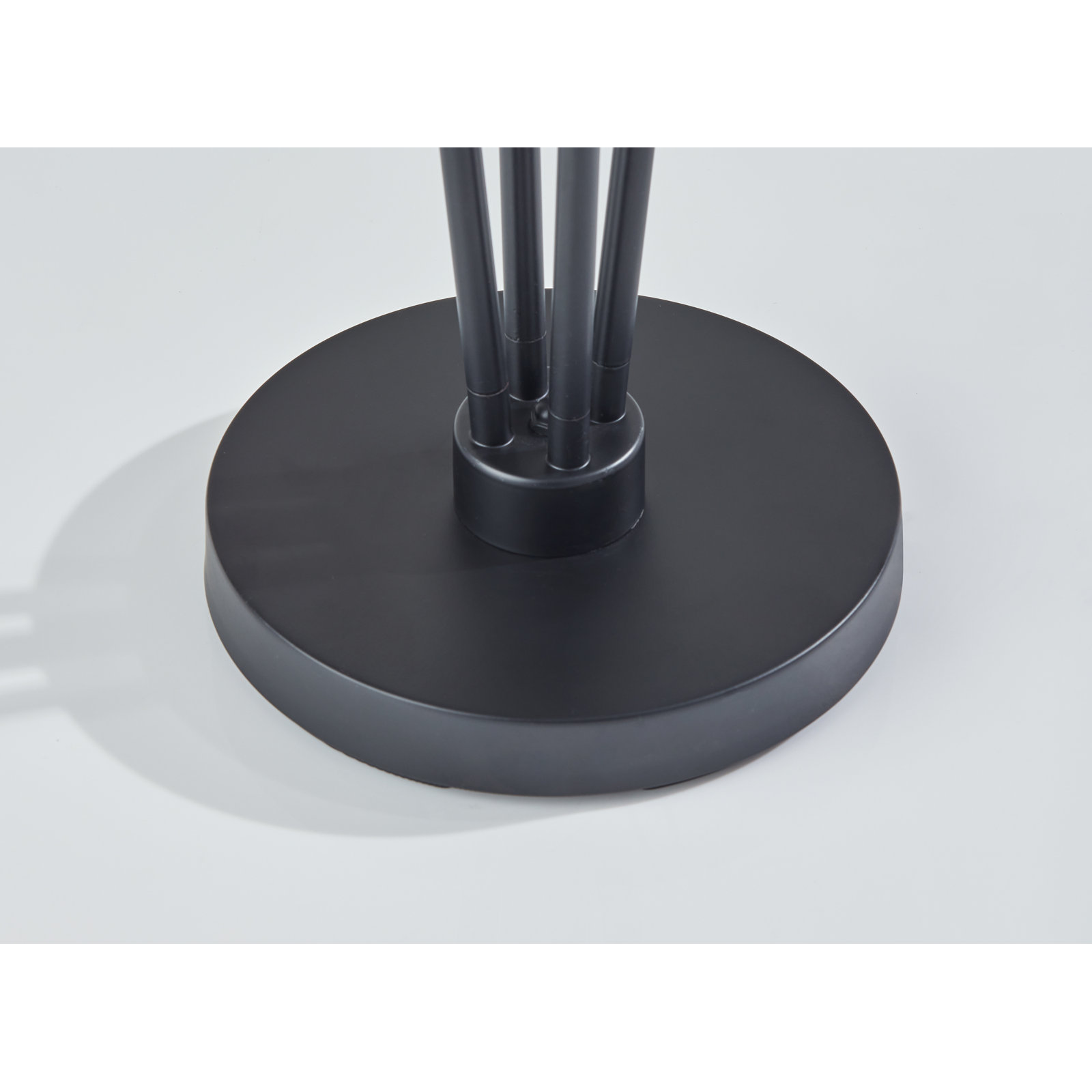 Pierre 68'' Floor Lamp, Black, Light Brown