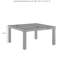Table d'appoint en métal Mattalyn