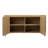 Tala 59" Wide Mindi Wood Sideboard, Natural