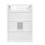 Lit mezzanine simple en bois massif avec finition blanche pour une chambre à coucher élégante, utilisation durable en pin-1358913117-1358913115