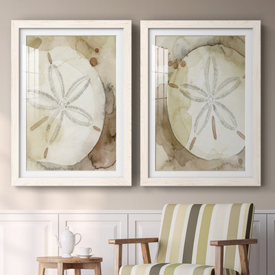 Dry Sand Dollar I " Dry Sand Dollar I " 2 - Pieces