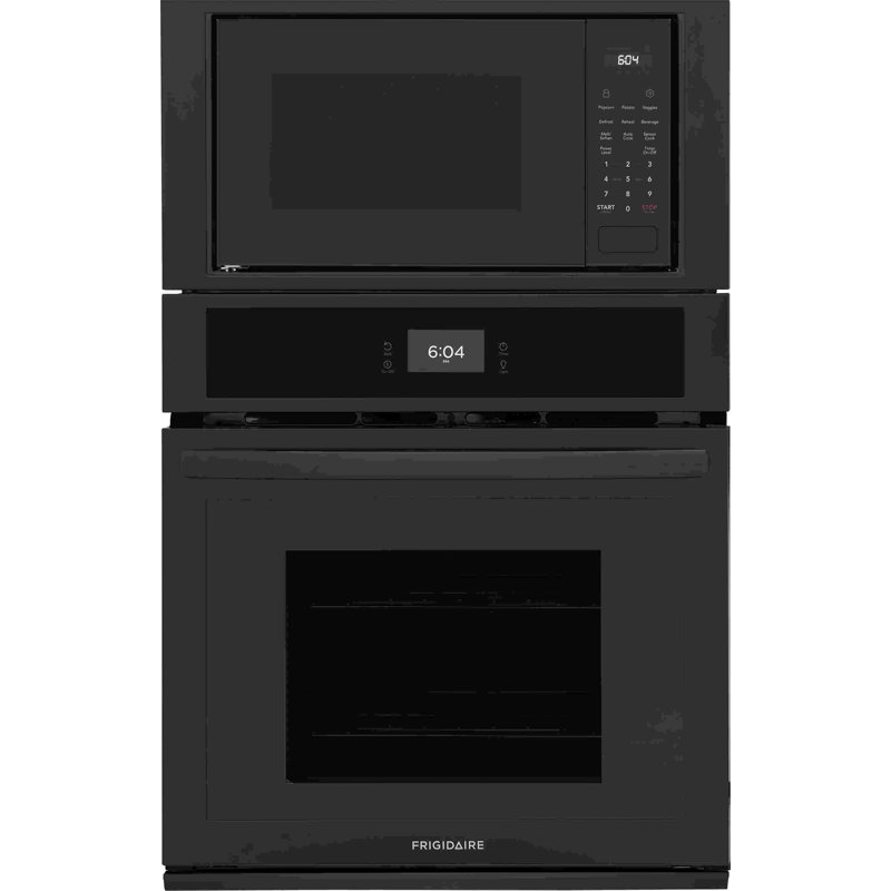 Frigidaire 27" Electric Wall Oven/Microwave Combination, Black