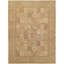 Baku Hand Knotted Wool Oriental Area Rug in Brown/Khaki/Beige