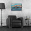 Art mural en verre «Tethered Row Boats 1» par Ethan Harper-1538220715