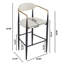 Ensemble de 2 tabourets de bar seulement, sans les tables