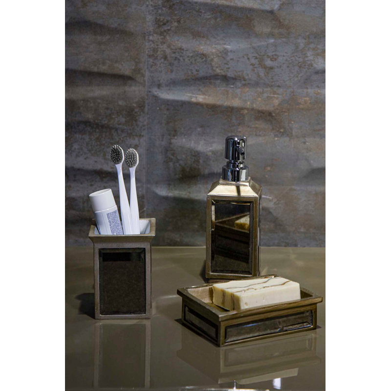 Ensemble d'accessoires de salle de bain Armande, 4 pièces